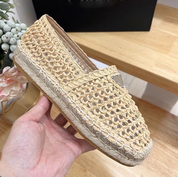 women woven flat espadrille sandals fashion straw mules crochet loafers slippers casual cut-out espadrilles rubber rope sole, Black
women woven flat espadrille sandals fashion straw mules crochet loafers slippers casual cut-out espadrilles rubber rope sole, Black