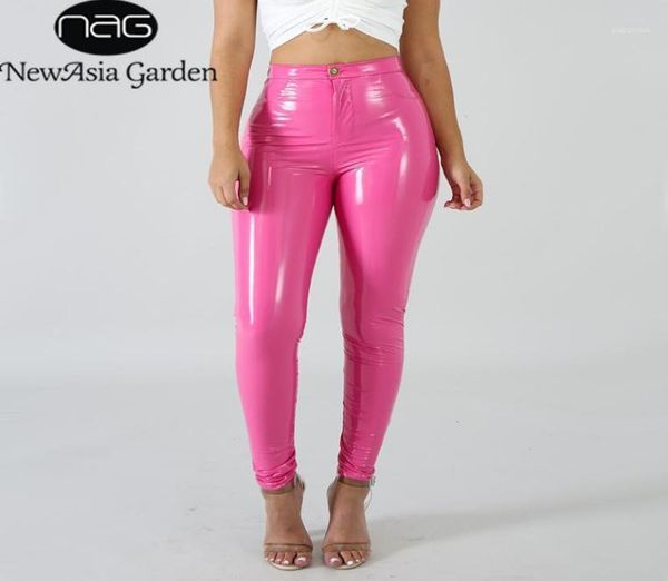 newasia pink pu leather pants women trousers winter ps size high waist pants black faux leather streetwear pantalon femme 202019296102, Black;white
newasia pink pu leather pants women trousers winter ps size high waist pants black faux leather streetwear pantalon femme 202019296102, Black;white