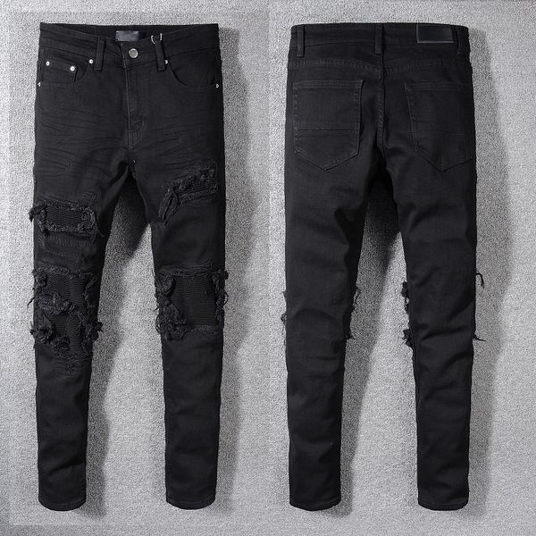 mens jeans for guys rip slim fit skinny man pants orange star patches wearing biker denim stretch cult stretch motorcycle trendy long straig, Blue
mens jeans for guys rip slim fit skinny man pants orange star patches wearing biker denim stretch cult stretch motorcycle trendy long straig, Blue