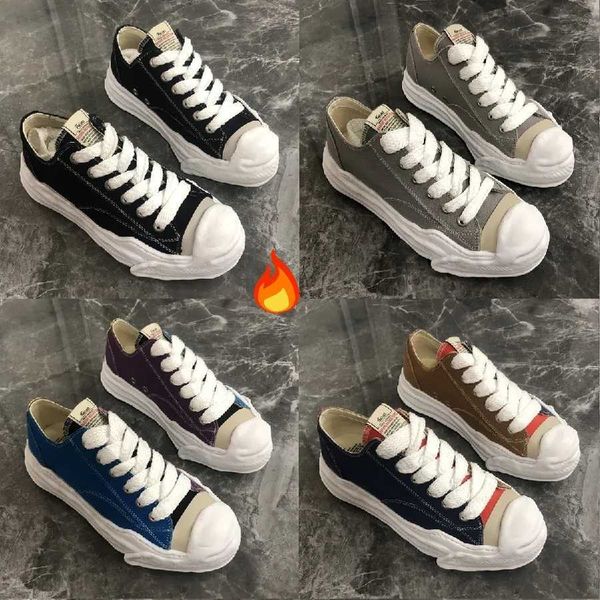 2023 mmy maison mihara yasuhiro hank low sneakers flats shoes canvas trainer lace-up trim shaped toe for women luxury design247h, Black
2023 mmy maison mihara yasuhiro hank low sneakers flats shoes canvas trainer lace-up trim shaped toe for women luxury design247h, Black
