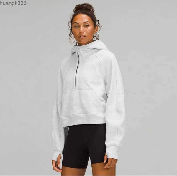 womens jackets hoodys autumn and winter yoga hoodie scuba thickening sports half zipper terry designer sweater loose short clothes lululemen, Black
womens jackets hoodys autumn and winter yoga hoodie scuba thickening sports half zipper terry designer sweater loose short clothes lululemen, Black