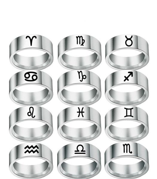 12 zodiac ring simple symbol rings 8mm smooth stainless steel for men and women color silver black8571950
12 zodiac ring simple symbol rings 8mm smooth stainless steel for men and women color silver black8571950