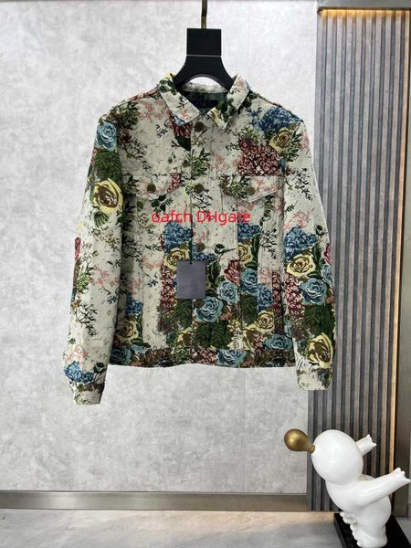 designer men's jacket fashion fall capsule aop logo old flower zipper button waistband denim coat brand men's jacket highest men&#, Black;brown
designer men's jacket fashion fall capsule aop logo old flower zipper button waistband denim coat brand men's jacket highest men&#, Black;brown