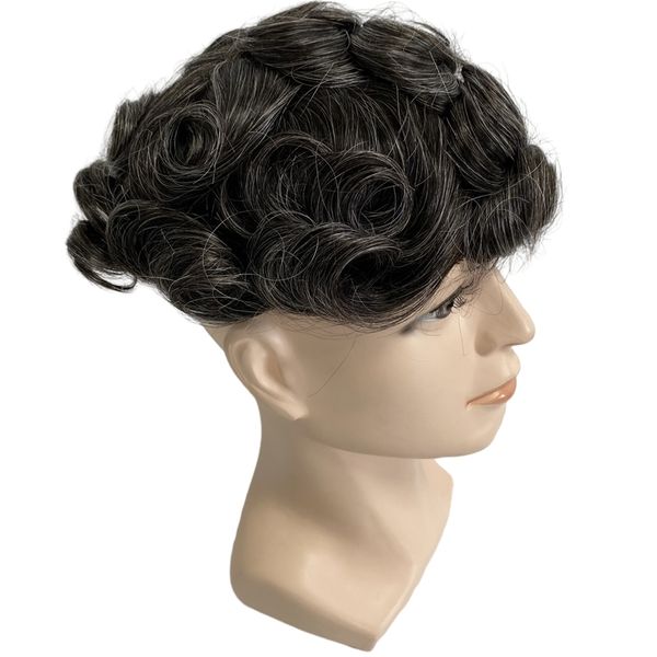 brazilian virgin human hair replacement 32mm wave 1b30 grey knots pu toupee 8x10 skin unit for white man, Black
brazilian virgin human hair replacement 32mm wave 1b30 grey knots pu toupee 8x10 skin unit for white man, Black
