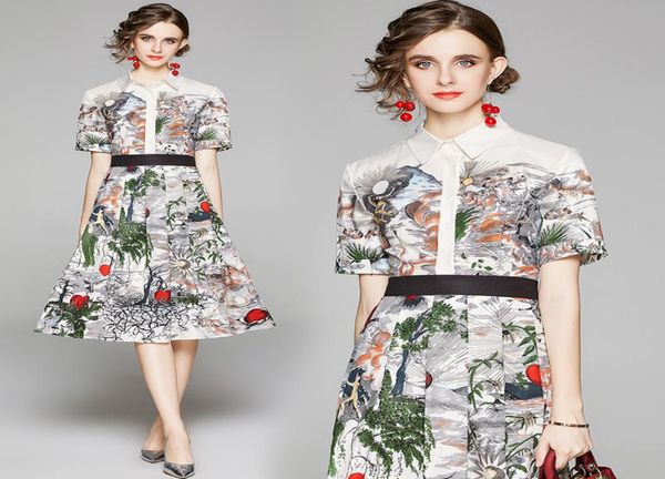 summer runway vintage print collar short sleeve button front women ladies casual party beach work ice ol a-line midi dress5456920, Black;gray
summer runway vintage print collar short sleeve button front women ladies casual party beach work ice ol a-line midi dress5456920, Black;gray