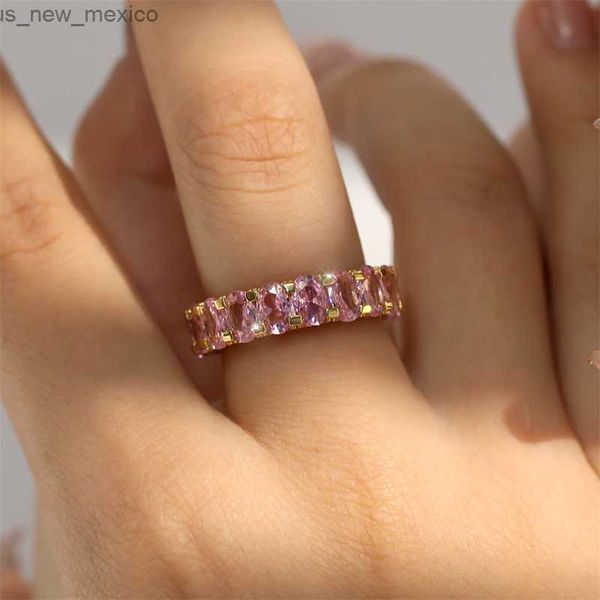 band rings luxury bridal promise wedding bands cute pink rings for women full stone engagement ring silver gold color jewelry r230831
band rings luxury bridal promise wedding bands cute pink rings for women full stone engagement ring silver gold color jewelry r230831
