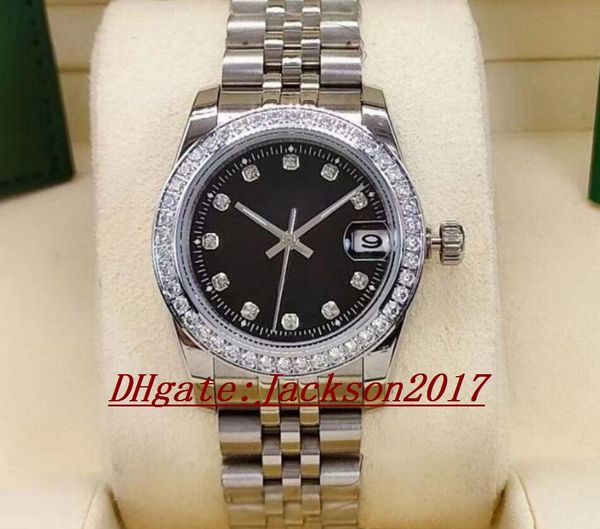 31mm women's automatic mechanical watch ladies watches five-pointed star face womens stainless steel folding buckle sport waterproof wr, Slivery;brown
31mm women's automatic mechanical watch ladies watches five-pointed star face womens stainless steel folding buckle sport waterproof wr, Slivery;brown