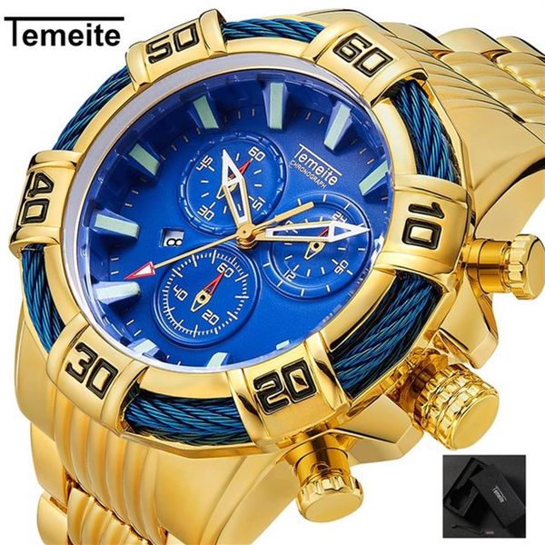 temeite relogio masculino business luxury gold quartz analog men's watches sport watch men waterproof military male wristwatc224f, Slivery;brown
temeite relogio masculino business luxury gold quartz analog men's watches sport watch men waterproof military male wristwatc224f, Slivery;brown