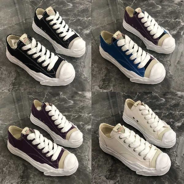 mmy maison mihara yasuhiro shoes hank low flats sneakers canvas trainer lace-up trim shaped toe for women luxury designers shoe rubber cap f, Black
mmy maison mihara yasuhiro shoes hank low flats sneakers canvas trainer lace-up trim shaped toe for women luxury designers shoe rubber cap f, Black