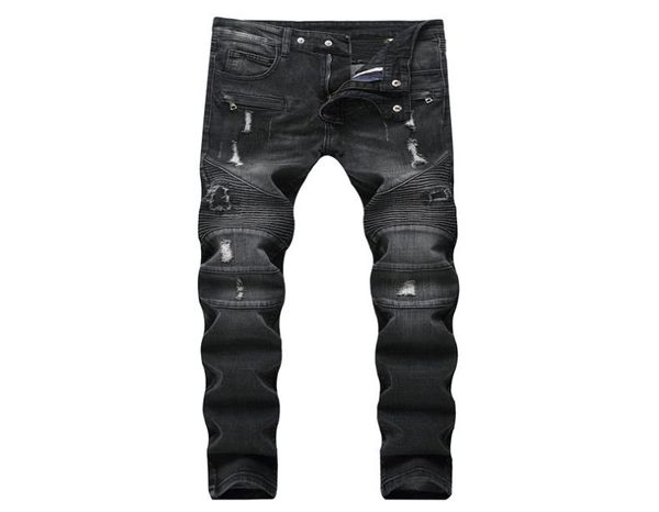 new men distressed ripped jeans designer straight motorcycle biker jeans causal denim pants streetwear style mens jeans cool men h4293204, Blue
new men distressed ripped jeans designer straight motorcycle biker jeans causal denim pants streetwear style mens jeans cool men h4293204, Blue