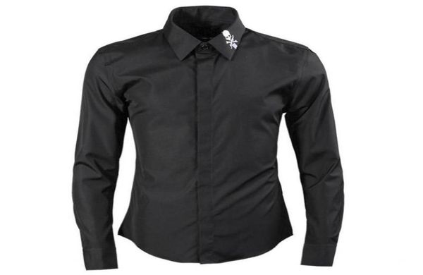 mens shirts luxury skull embroidery long sleeve dress plus size 4xl fashion casual cotton man men039s9901063, White;black
mens shirts luxury skull embroidery long sleeve dress plus size 4xl fashion casual cotton man men039s9901063, White;black