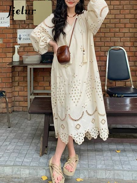 basic casual dresses jielur elegant hollow out loose dres spring summer harajuku midi chic korean style fashion lady 230830, Black;gray
basic casual dresses jielur elegant hollow out loose dres spring summer harajuku midi chic korean style fashion lady 230830, Black;gray