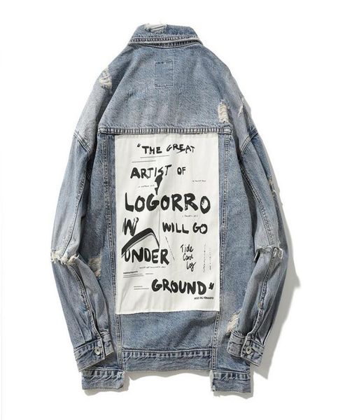 hip hop patchwork ripped denim jackets mens casual designer distressed jeans jacket coat streetwear fashion male 14d412035459, Black;brown
hip hop patchwork ripped denim jackets mens casual designer distressed jeans jacket coat streetwear fashion male 14d412035459, Black;brown