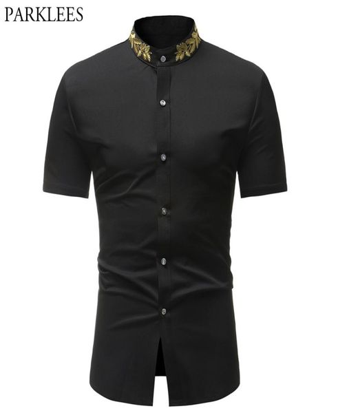 mens hipster embroidery shirt summer new mandarin collar short sleeve shirt men casual business dress shirts chemise homme4242117, White;black
mens hipster embroidery shirt summer new mandarin collar short sleeve shirt men casual business dress shirts chemise homme4242117, White;black