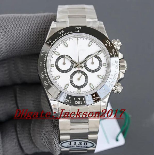 clean factory v11 deluxe luxury watch mens watches sapphire chronograph watches eta 4130 ceramic bezel 116500 model 904l case stainless stee, Slivery;brown
clean factory v11 deluxe luxury watch mens watches sapphire chronograph watches eta 4130 ceramic bezel 116500 model 904l case stainless stee, Slivery;brown