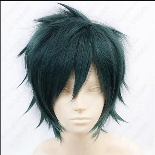 wig the devil is a part-timer mao sadao short dark green cosplay wig229k, Black
wig the devil is a part-timer mao sadao short dark green cosplay wig229k, Black