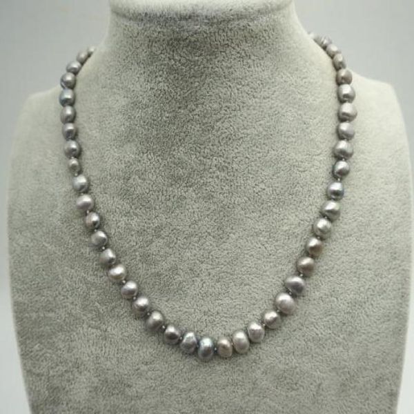45cm gray color baroque freshwater pearl necklaceweddingbirthday love mothers day women gifthappiness jewellery1038744, Silver
45cm gray color baroque freshwater pearl necklaceweddingbirthday love mothers day women gifthappiness jewellery1038744, Silver