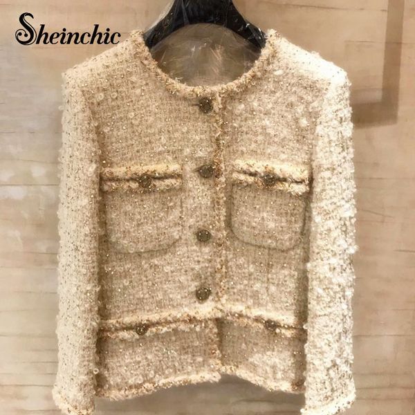 womens wool blends luxury designers winter jacket women vintage oneck single breasted coat korean thick manteau femme hiver 230831, Black
womens wool blends luxury designers winter jacket women vintage oneck single breasted coat korean thick manteau femme hiver 230831, Black