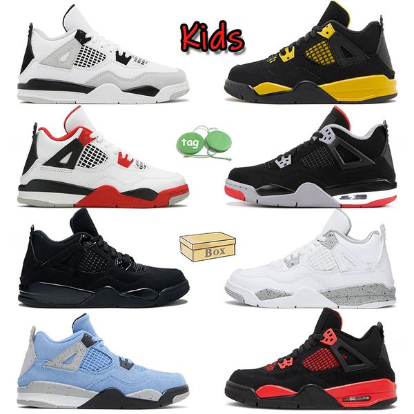 kid basketball shoe black cat 4s kids designer shoes jumpman 4 oreo bred fire red yellow thunder j4s boys girls sports sneakers pink militar
kid basketball shoe black cat 4s kids designer shoes jumpman 4 oreo bred fire red yellow thunder j4s boys girls sports sneakers pink militar