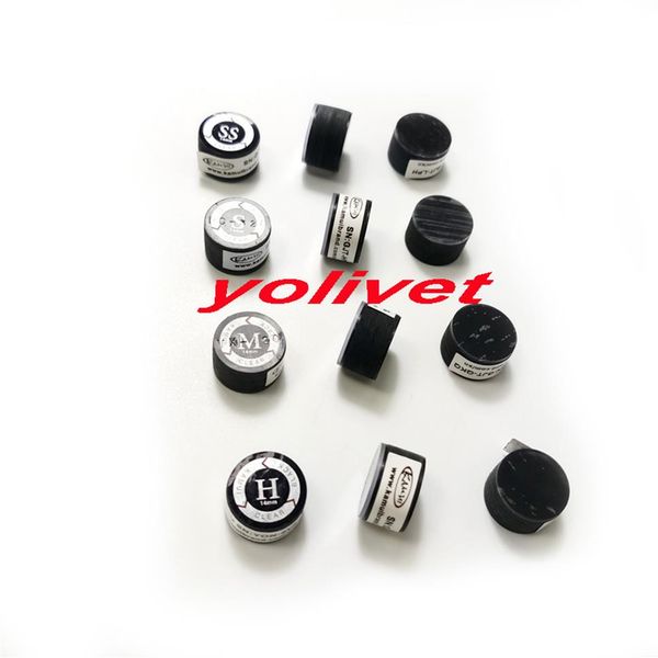 10pcs 14mm taiwan latest kamui clear billiards pool cue tips black with cushions in ss s m h optional billiards acces283e
10pcs 14mm taiwan latest kamui clear billiards pool cue tips black with cushions in ss s m h optional billiards acces283e