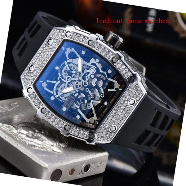 mens iced out watches quartz movement diamond watch rubber strap stainless steel dress wristwatch lifestyle waterproof286v, Slivery;brown
mens iced out watches quartz movement diamond watch rubber strap stainless steel dress wristwatch lifestyle waterproof286v, Slivery;brown