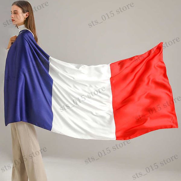 shawls france flag 2022 football fans decorate shawl fashion soccer competition celebrate wraps design neckerchief female hijab bandana t230, Blue;gray
shawls france flag 2022 football fans decorate shawl fashion soccer competition celebrate wraps design neckerchief female hijab bandana t230, Blue;gray
