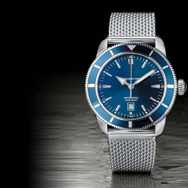 male mechanical watch stainless watches blue dial men's wristwatch auto date 005257t, Slivery;brown
male mechanical watch stainless watches blue dial men's wristwatch auto date 005257t, Slivery;brown