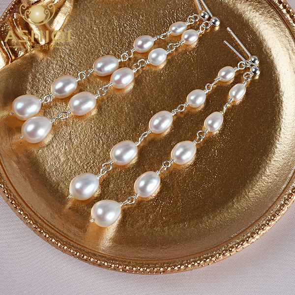 hoop huggie ashiqi white freshwater pearl long tassel earrings for women with 925 sterling silver handmade fashion jewelry gift 230831, Golden;silver
hoop huggie ashiqi white freshwater pearl long tassel earrings for women with 925 sterling silver handmade fashion jewelry gift 230831, Golden;silver