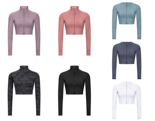 running coat women cropped coat spring autumn new zipper jacket defines quick-drying yoga clothes long-sleeve thumb hole training running sl, Black
running coat women cropped coat spring autumn new zipper jacket defines quick-drying yoga clothes long-sleeve thumb hole training running sl, Black