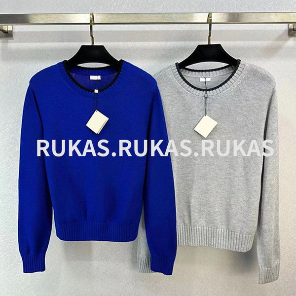 casual sweater simple fashion popular crew-neck pullover sweater women autumn winter 2023 new luxury brand design sense of thin knitwear, White;black
casual sweater simple fashion popular crew-neck pullover sweater women autumn winter 2023 new luxury brand design sense of thin knitwear, White;black