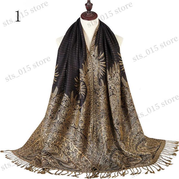 scarves pashmina silk scarf shawl wrap stole big paisley jacquard rave two layers reversible classic with fringe for women 70x180cm 240g t23, Blue;gray
scarves pashmina silk scarf shawl wrap stole big paisley jacquard rave two layers reversible classic with fringe for women 70x180cm 240g t23, Blue;gray