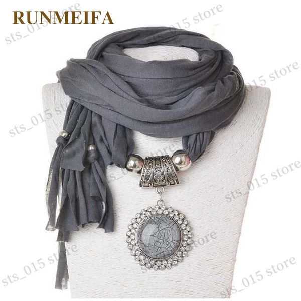 scarves runmeifa long scarves pendant necklace solid women oval shaped charm with big glass stones scarves 5 colors available t230425, Blue;gray
scarves runmeifa long scarves pendant necklace solid women oval shaped charm with big glass stones scarves 5 colors available t230425, Blue;gray