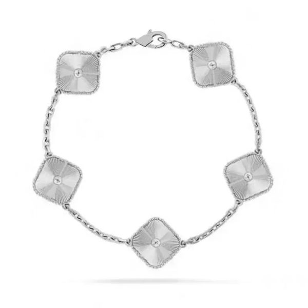 van clover bracelet luxury designer link chain bracelet fourleaf cleef clover womens fashion 18k gold bracelets jewelry, Golden;silver
van clover bracelet luxury designer link chain bracelet fourleaf cleef clover womens fashion 18k gold bracelets jewelry, Golden;silver