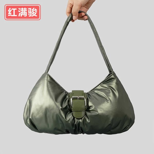 new pleated cotton filled space bag for women's soft cotton jacket with buckle and underarm bag for niche high-end feel puff shoulder b
new pleated cotton filled space bag for women's soft cotton jacket with buckle and underarm bag for niche high-end feel puff shoulder b