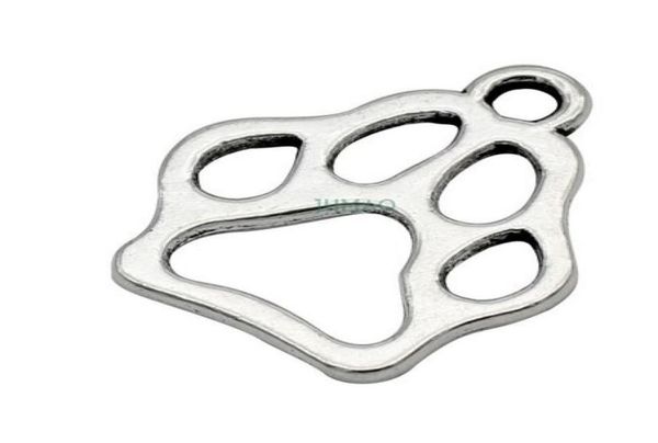 100pcslot antique silver alloy paw print charms pendants for diy jewelry making findings 19x17mm2857833, Bronze;silver
100pcslot antique silver alloy paw print charms pendants for diy jewelry making findings 19x17mm2857833, Bronze;silver