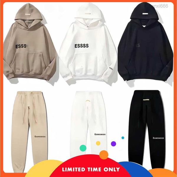 men's and women hoodies leisure fashion trends designer tracksuit essentialhoodie set casual oversize pullover essentialclothing 2023 o, Black
men's and women hoodies leisure fashion trends designer tracksuit essentialhoodie set casual oversize pullover essentialclothing 2023 o, Black
