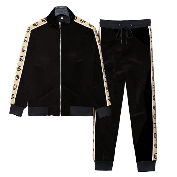 designer tracksuit mens luxury two-piece velvet full letter print tracksuits embroidery logo casual street leisure fashion streetwear velour, Gray
designer tracksuit mens luxury two-piece velvet full letter print tracksuits embroidery logo casual street leisure fashion streetwear velour, Gray