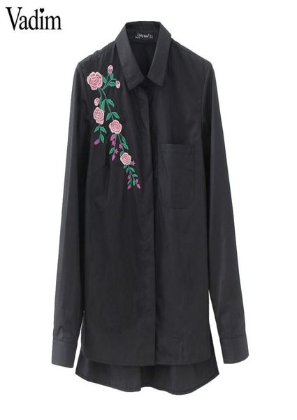 women retro flower embroidery striped blouse long sleeve black shirts turn down collar brand ladies blusas lt15118087535, White
women retro flower embroidery striped blouse long sleeve black shirts turn down collar brand ladies blusas lt15118087535, White