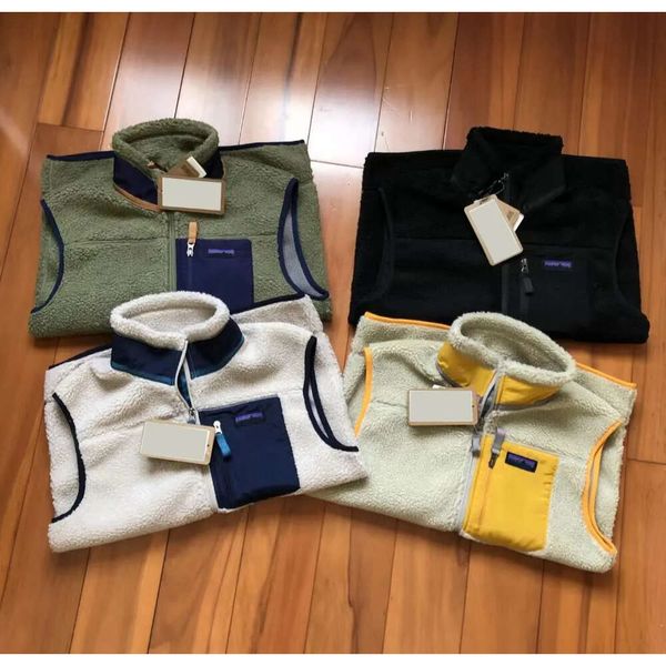 designer vests parkas s jackets lamb fleece vest for men and womens outerwear fleece jacket thick warm down couple coats loose823, Black;white
designer vests parkas s jackets lamb fleece vest for men and womens outerwear fleece jacket thick warm down couple coats loose823, Black;white