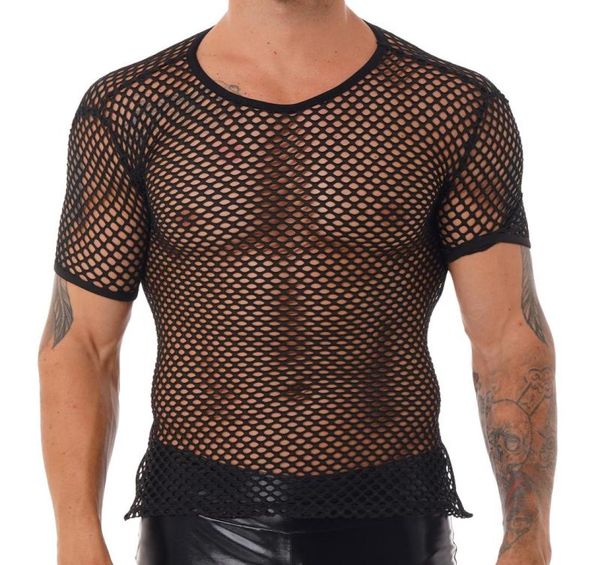 men's t-shirts mens fashion hollow out fishnet short sleeve t-shirt round neck criss back tee party nightclub performance cost1223569, White;black
men's t-shirts mens fashion hollow out fishnet short sleeve t-shirt round neck criss back tee party nightclub performance cost1223569, White;black