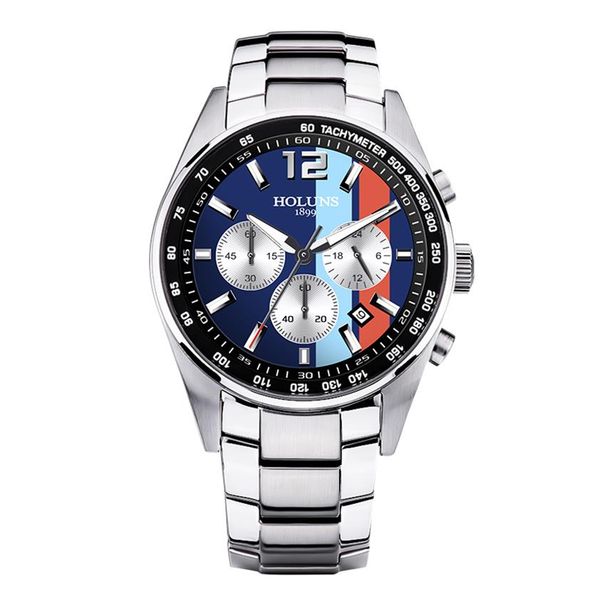 cwp luxury mens watches 41mm chronograph multifunctional stainless steel quartz men's watch super luminous deep waterproof mo186e, Slivery;brown
cwp luxury mens watches 41mm chronograph multifunctional stainless steel quartz men's watch super luminous deep waterproof mo186e, Slivery;brown