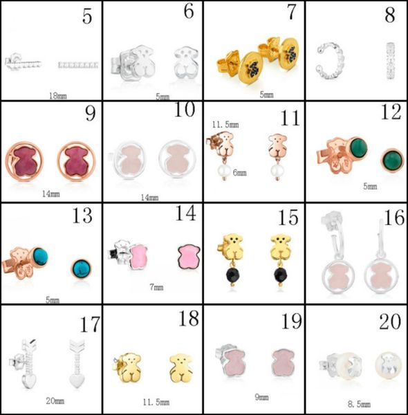 new 2020 100 925 sterling silver bear stud earrings classic pierced stud earrings jewelry manufacturers whole 6 gifts5614674, Golden;silver
new 2020 100 925 sterling silver bear stud earrings classic pierced stud earrings jewelry manufacturers whole 6 gifts5614674, Golden;silver