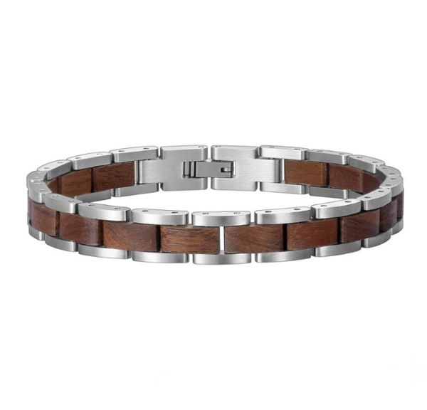 whole bangle gifts men women wood and steel bracelet walnut wood band silver straps7727076, Black
whole bangle gifts men women wood and steel bracelet walnut wood band silver straps7727076, Black