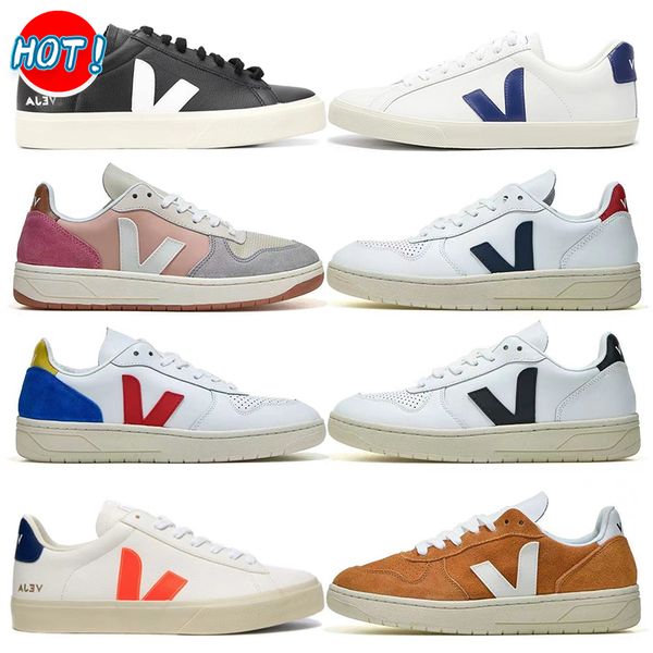 vejas luxury designer women veja shoes men va word leather white shoe stitching brown lace up sneaker leathers lining rubber sole size 35-45, Black
vejas luxury designer women veja shoes men va word leather white shoe stitching brown lace up sneaker leathers lining rubber sole size 35-45, Black