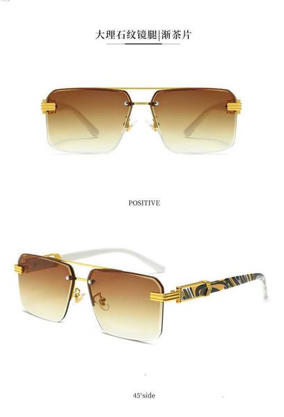 beam fashionable large frame double glasses with metal cut edges for women's sunglasses the same as men's frameless sunglasses tc7, White;black
beam fashionable large frame double glasses with metal cut edges for women's sunglasses the same as men's frameless sunglasses tc7, White;black