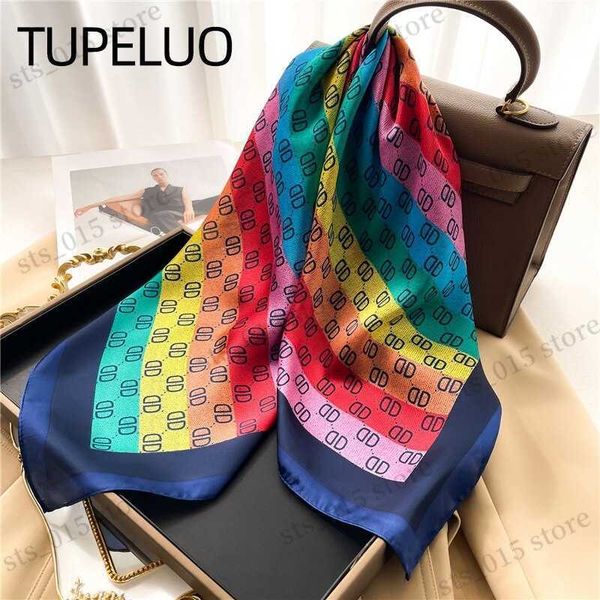 scarves luxury satin silk square scarf for women design hair ribbon neckerchief bandana female hijab headband wrist wraps shawl t230425, Blue;gray
scarves luxury satin silk square scarf for women design hair ribbon neckerchief bandana female hijab headband wrist wraps shawl t230425, Blue;gray