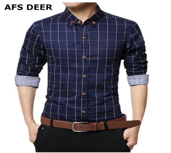 men039s dress shirts cotton long sleeve plaid slim fit button down shirt checked style male causal mens clothing plus size8539596, White;black
men039s dress shirts cotton long sleeve plaid slim fit button down shirt checked style male causal mens clothing plus size8539596, White;black
