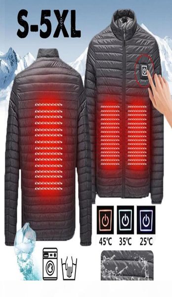 winter jacket men clothes winter coat smart usb abdominal back electric heating warm down cotton jacket veste homme hiver3249371, Black
winter jacket men clothes winter coat smart usb abdominal back electric heating warm down cotton jacket veste homme hiver3249371, Black
