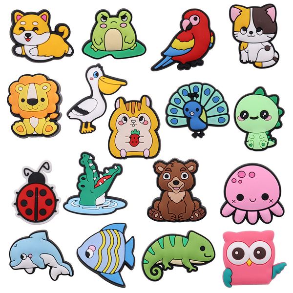 wholesale 100pcs pvc dolphin lizard lion frog shoe charms lovely cat animals accessories for kids wristband button clog, White;pink
wholesale 100pcs pvc dolphin lizard lion frog shoe charms lovely cat animals accessories for kids wristband button clog, White;pink