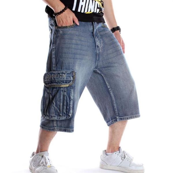 summer men shorts jeans hip hop denim boardshorts american fashion trousers loose baggy cotton mens trouser bottoms big size 46232y, Blue
summer men shorts jeans hip hop denim boardshorts american fashion trousers loose baggy cotton mens trouser bottoms big size 46232y, Blue